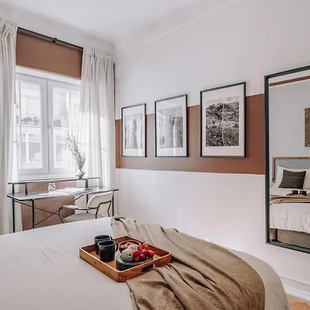 아파트 Zou - 3 Bedrooms, Office And Terrace In Alvalade *